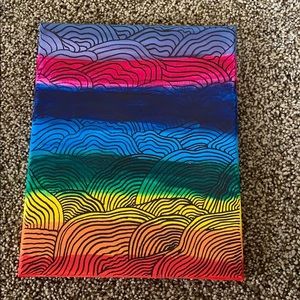 Painting: Rainbow Hills 🌈